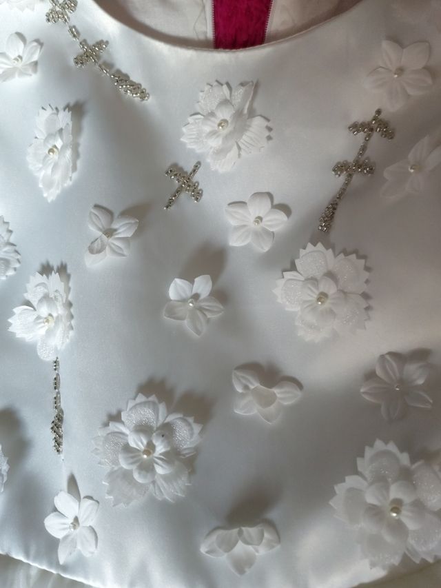 Vestido De Comunión o Ceremonia ,Nuevo Con Etiquet