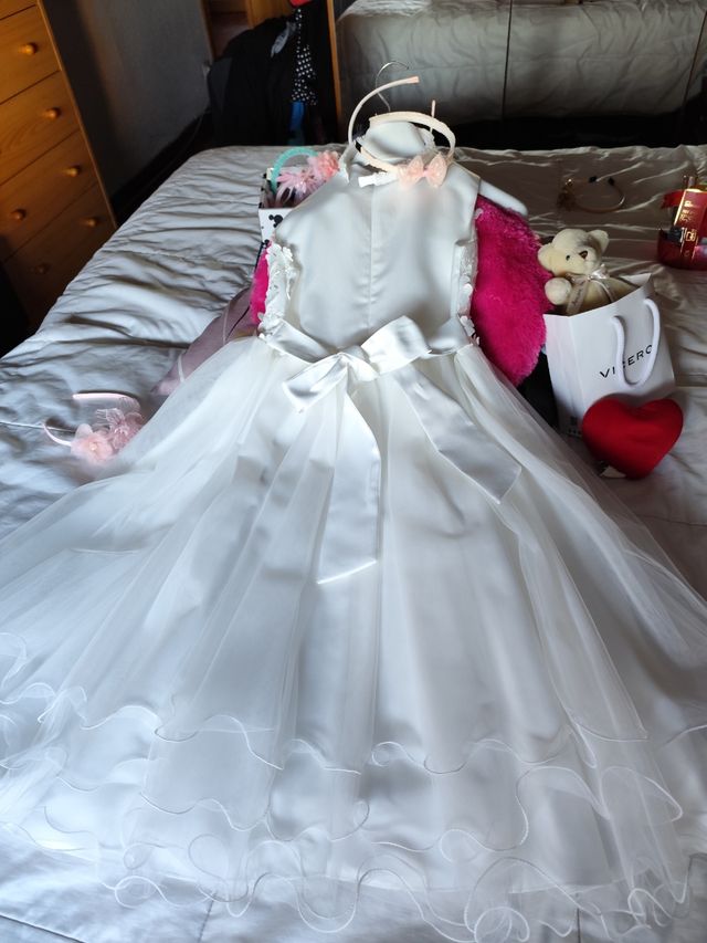 Bonito Vestido Nuevo de Comunión ,O Ceremonia,