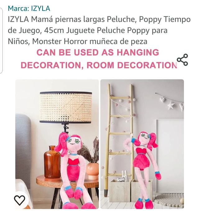 Peluche mommy Long legs