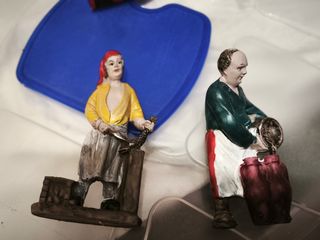 Lote de Figuras de Belén Navideño