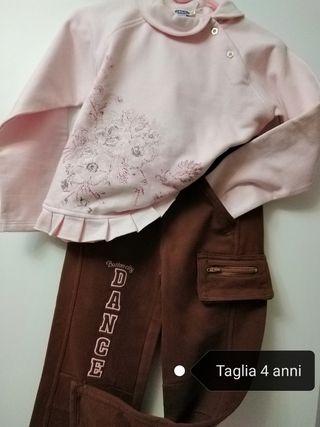 Completo chicco taglia 4 anni