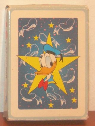 Mazzo di carte Disney Paperino 60 anni