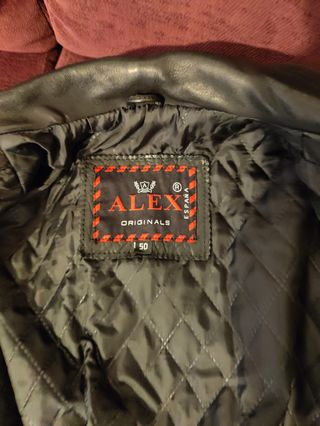 Chaqueta moto en piel