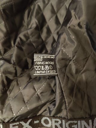 Chaqueta moto en piel