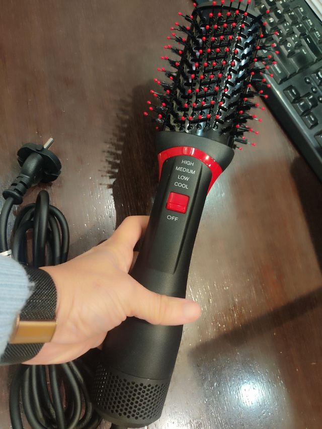 Secador cepillo ondulador pelo