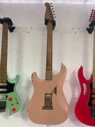 Xotic Xsc-1 Shell Pink Heavy Relic