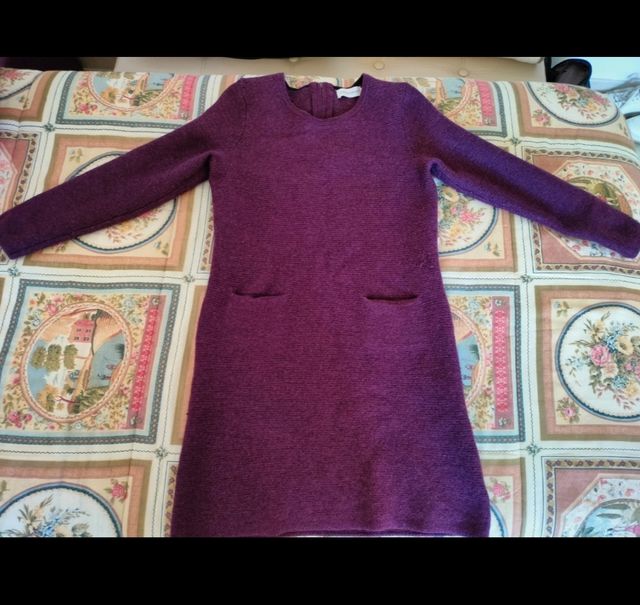 Vestito maglia lana merinos