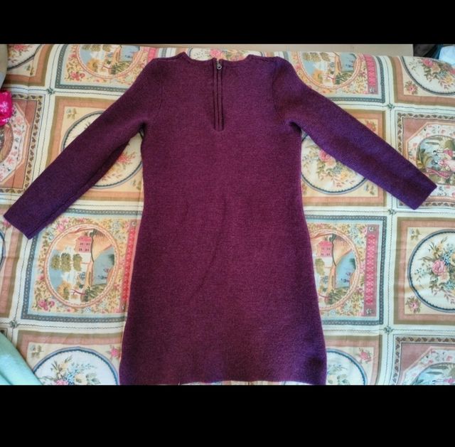 Vestito maglia lana merinos