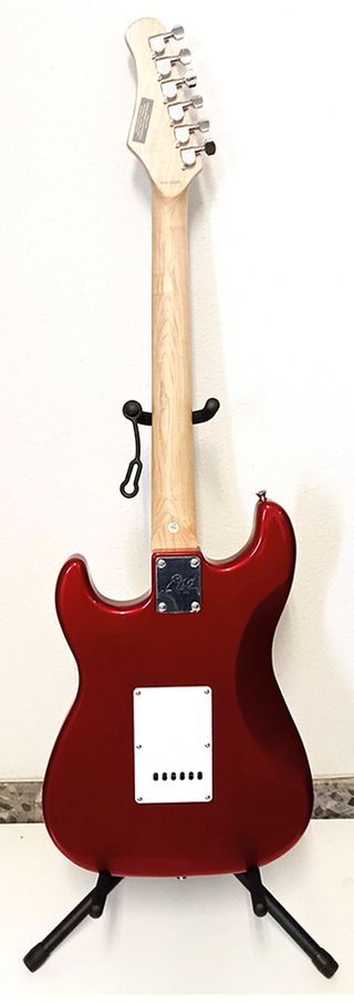 Guitarra eléctrica EKO Mod 1956 con su soporte