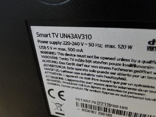 SMART TV 43" CON MANDO (159198)