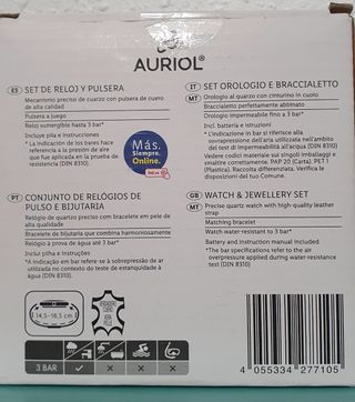 Reloj y pulsera