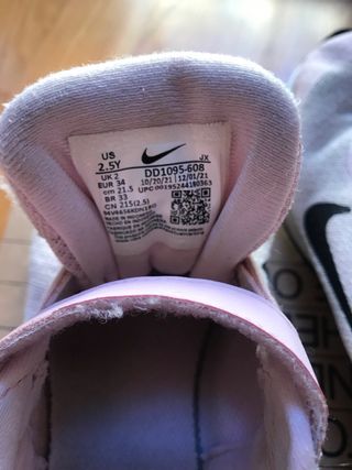 Zapatillas Nike niñ@,talla 34