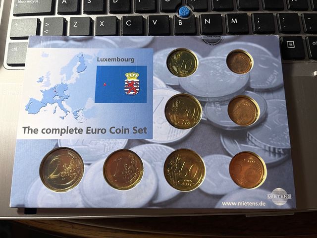 Cartera monedas euro Luxemburgo