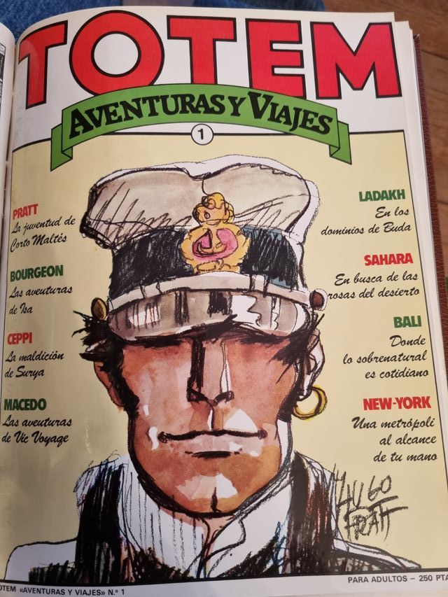 VERTIGO 1982: 12 nº+TOTEM AVENTURAS Y VIAJES COMPL