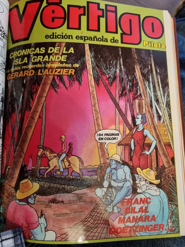 VERTIGO 1982: 12 nº+TOTEM AVENTURAS Y VIAJES COMPL