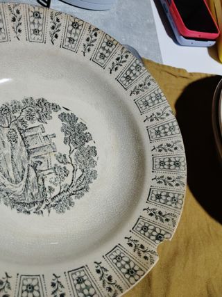 2 platos hondos cartuja Sevilla Número 98