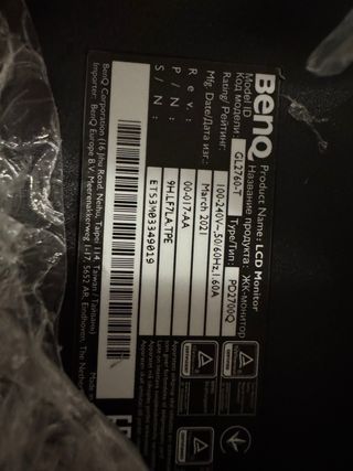 Pantalla Monitor BenQ designer 27 pulgadas PD2700Q