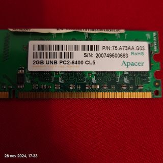 🖥️ memoria RAM 2GB DDR2 🖥️