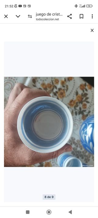 Set di vetro di Murano