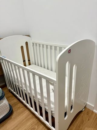 Cuna Interbaby L. Premium + Colchón My Baby Mater