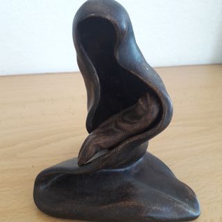 VIRGEN MARIA CON NIÑO JESUS MATERNIDAD FIRMADO