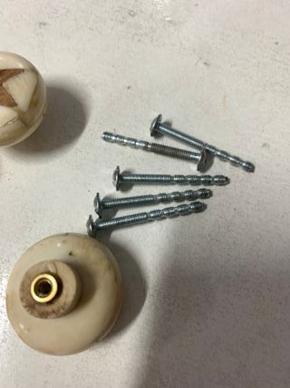 Pomo estrella encrustada en hueso