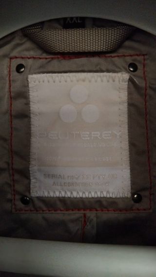 Giacca a vento peutery