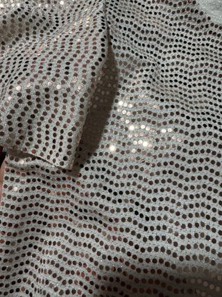 Blusa FIESTA Niña Lentejuelas y brillos Champagne