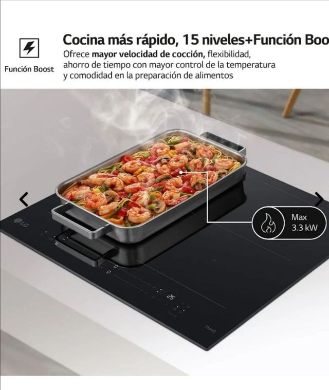 Placa inducción - LG CBIZ2435B, 4 Zonas ¡¡NUEVO!!