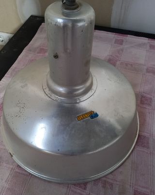 Lámpara industrial vintage