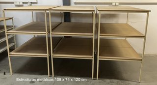 ESTRUCTURAS HIERRO PARA ESTANTERIA
