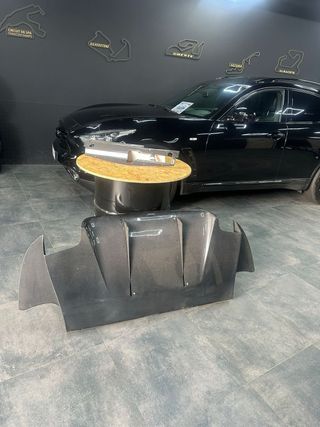 Difusor trasero Evo 9 carbono real