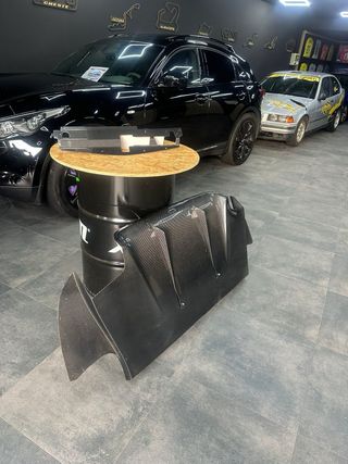 Difusor trasero Evo 9 carbono real