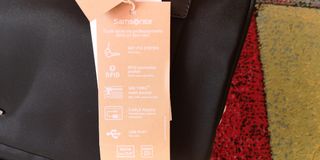 Maletín Samsonite para ordenador portátil.