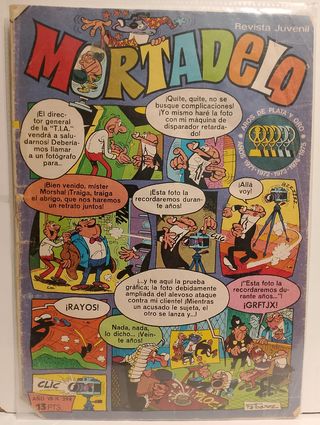 LOTE MORTADELO Y FILEMON.MORTADELO PINTA