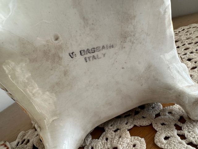 Portagioie o porta cioccolatini ceramica Bassano