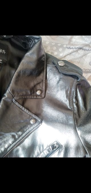 Cappotto uomo in pelle Versace