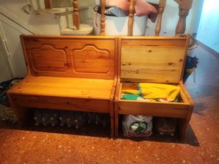 Armario madera comedor