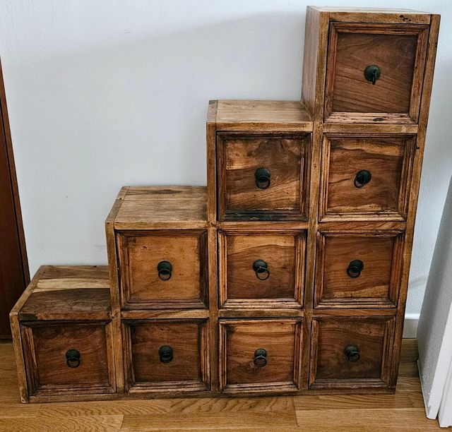 Mueble cajones decoración