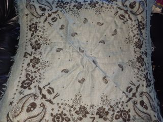 Pañuelo bandana azul Zadig Voltaire