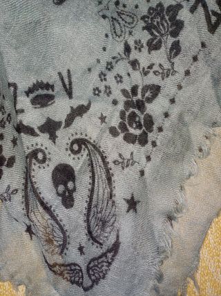 Pañuelo bandana azul Zadig Voltaire