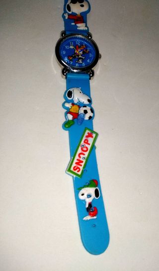 RELOJ INFANTIL VINTAGE SNOOPY