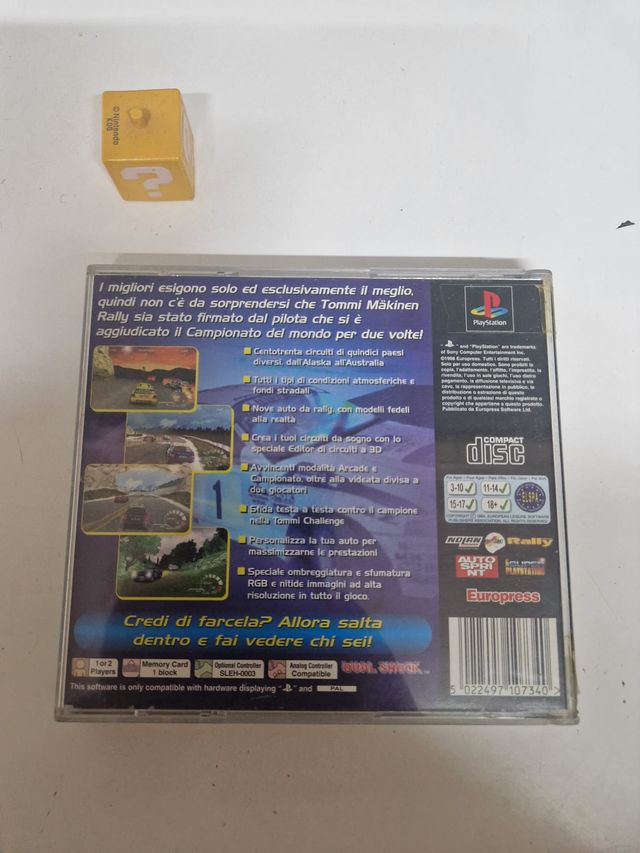 Tommi Makinen Rally - Ps1 Psx Play 1