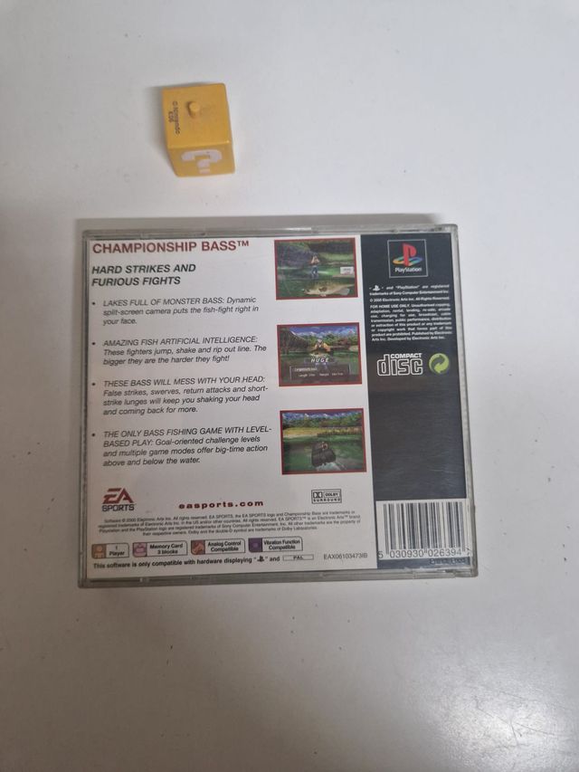 Championship Bass - Ps1 Play 1 Psx