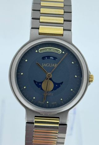 RELOJ JAGUAR PHASE LUNAR QUARTZ