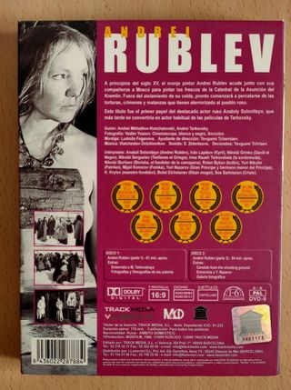 Pack Tarkovsky 4 peliculas