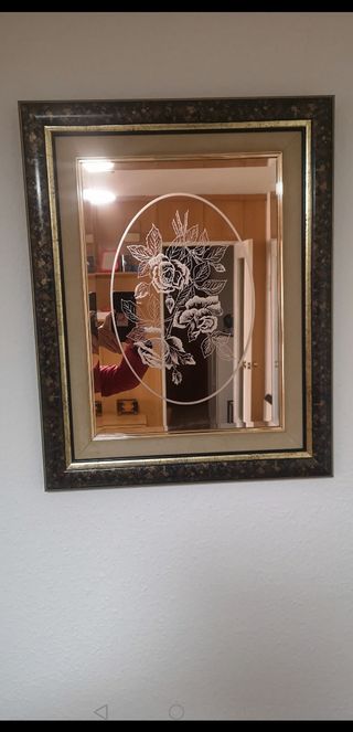 ESPEJO Y CUADRO a la vez Vintage