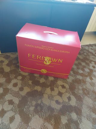 Edredon plumon  200 + funda nordica