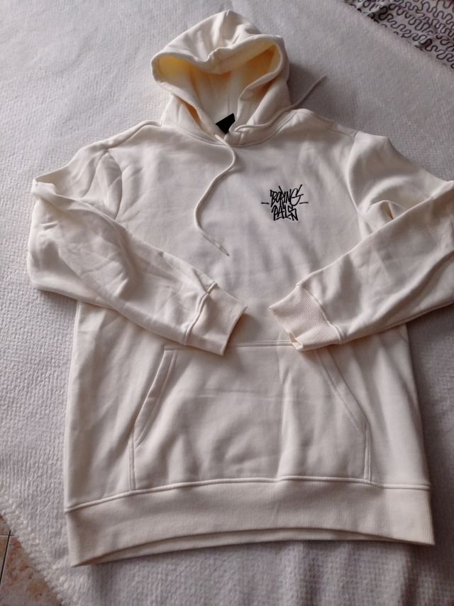 Sudadera Hym crema