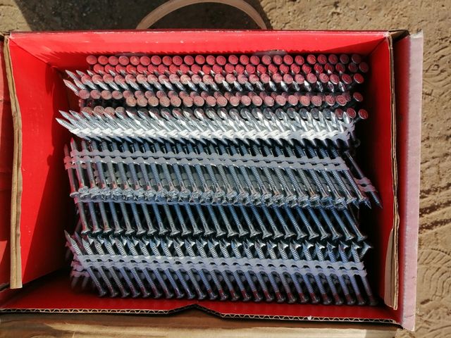 Lote 4 cajas Clavos anclaje para pistola clavo de